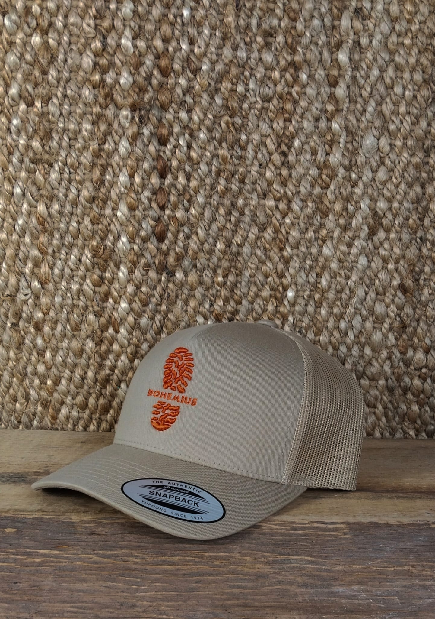 GORRA ARENA BORDADO 3D NARANJA