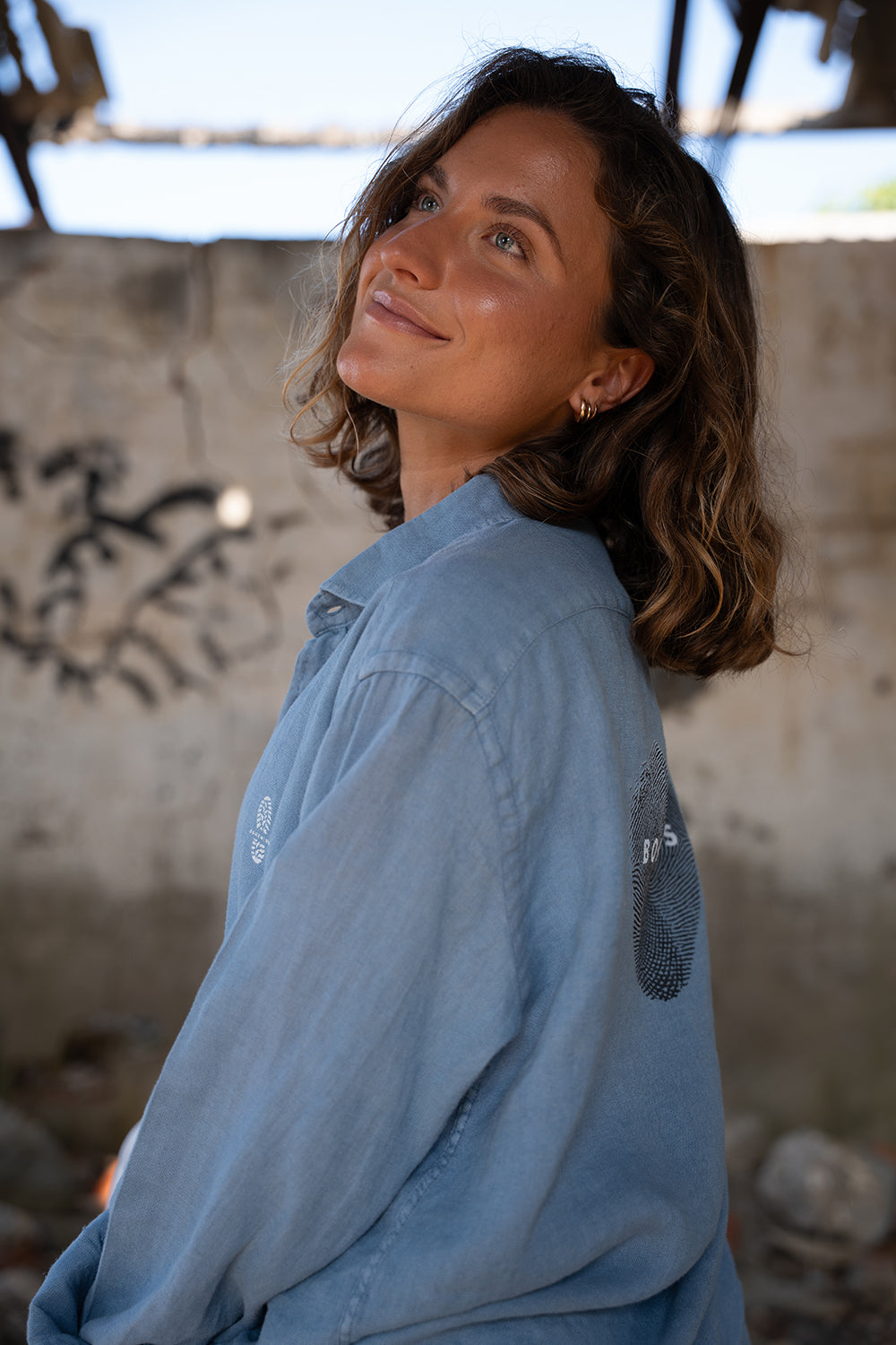 CAMISA LINO CORAZON BOHEMIUS