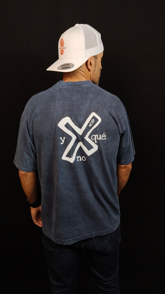 CAMISETA CORTA NEGRA BOHEMIUS Y X QUE NO