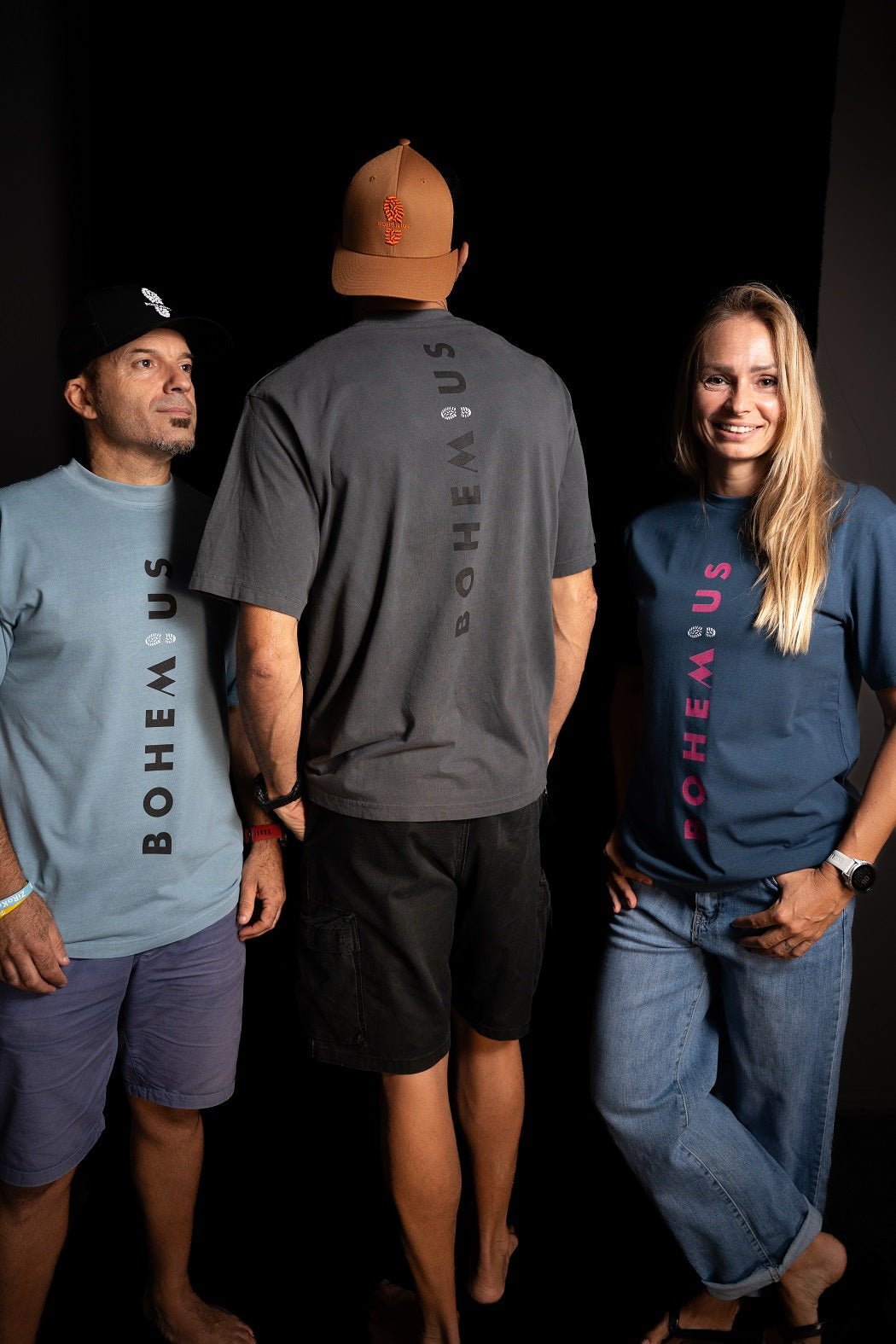 CAMISETA AZUL MARINO BOHEMIUS ALWAYS VERTICAL