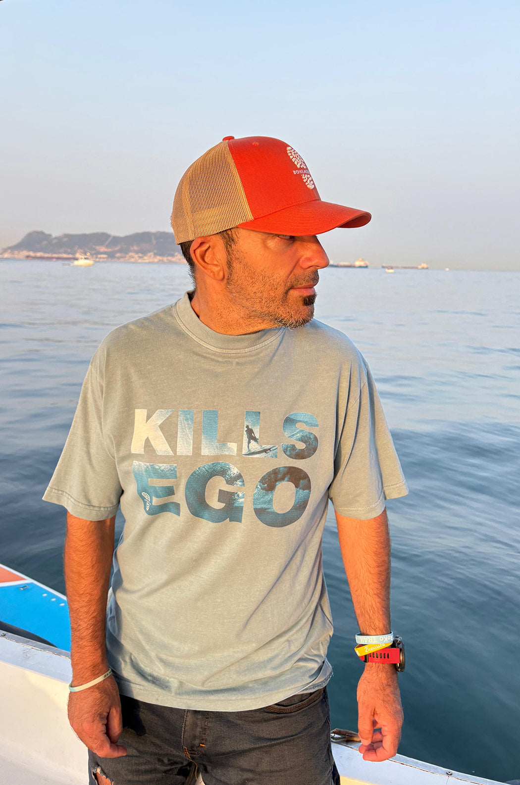 CAMISETA CELESTE KILLS EGO