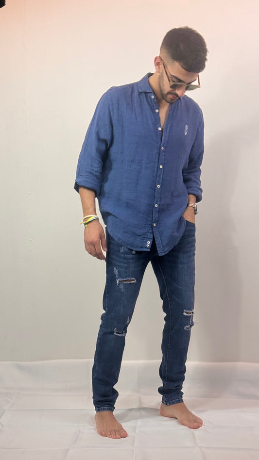 PANTALON VAQUERO HOMBRE