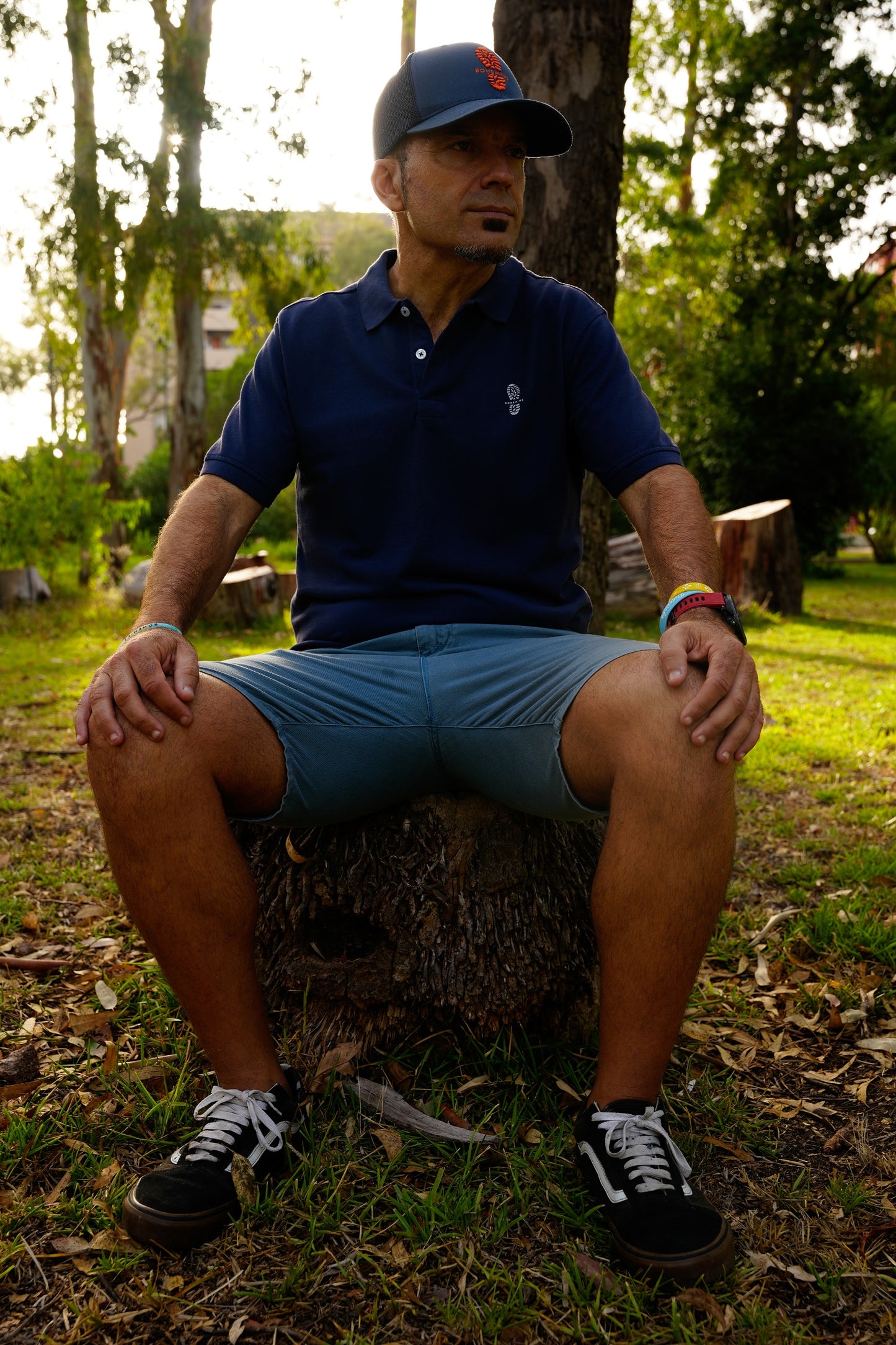 POLO "Y X QUE NO" BOHEMIUS AZUL MARINO