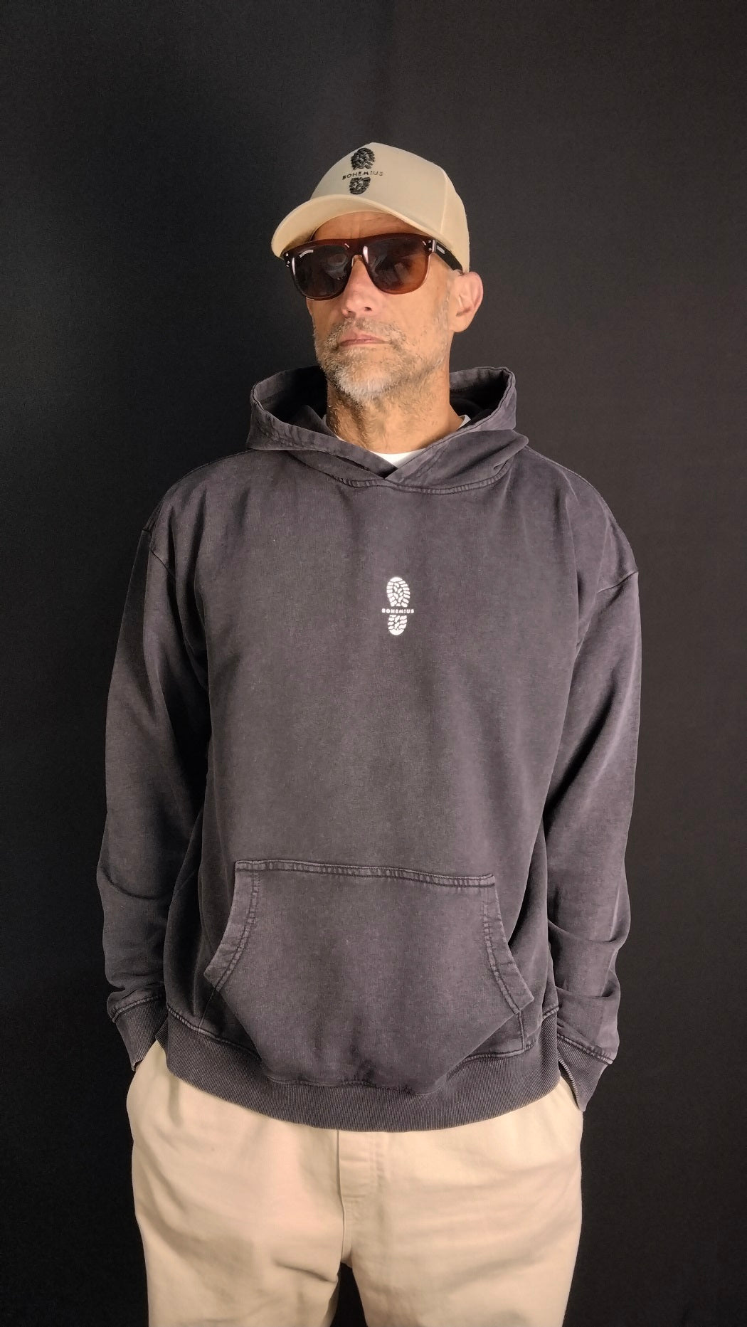 SUDADERA CON CAPUCHA BICI CARRETERA NEGRA