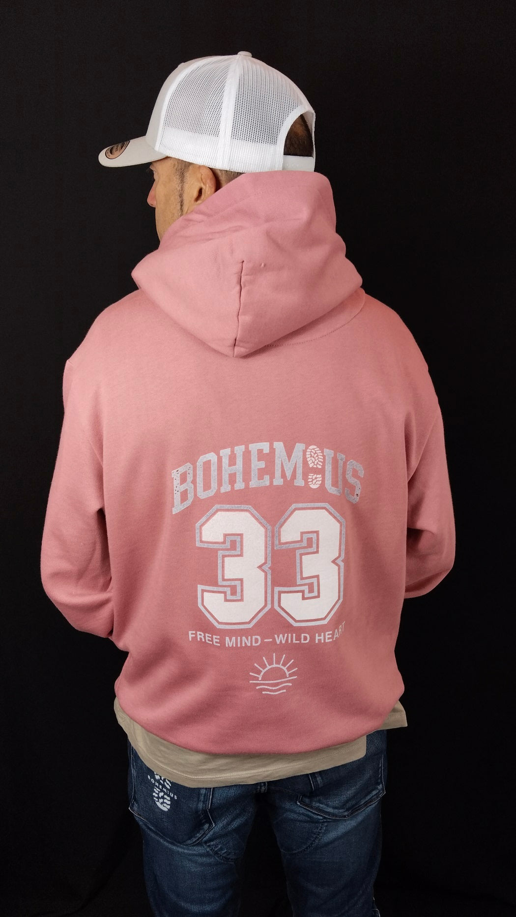SUDADERA ROSA BOHEMIUS 33