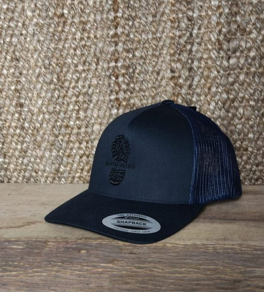 GORRA NEGRA/AZUL BORDADO 3D NEGRO