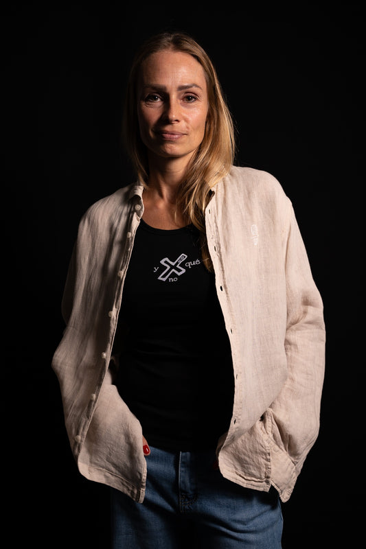 CAMISA LINO ARENA CLASICA CORAZON