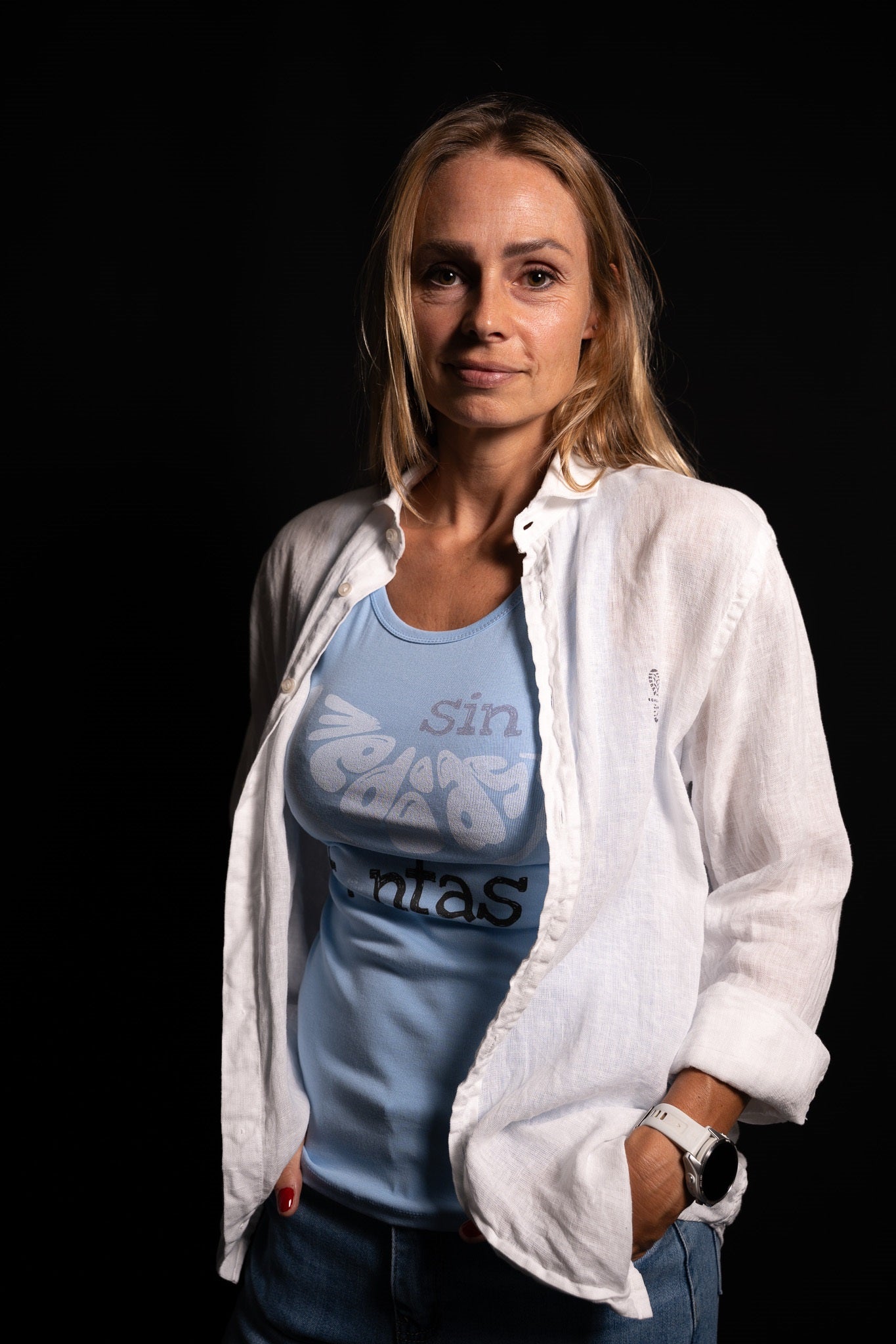 CAMISA LINO BLANCA CORAZON