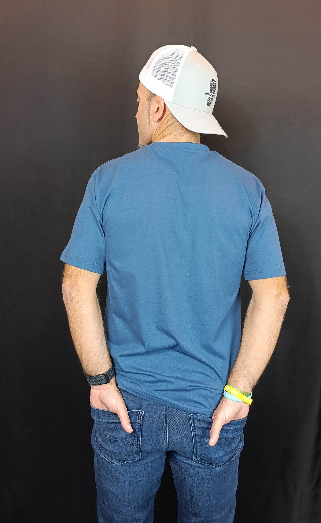 CAMISETA AZUL MARINO 33 BICOLOR