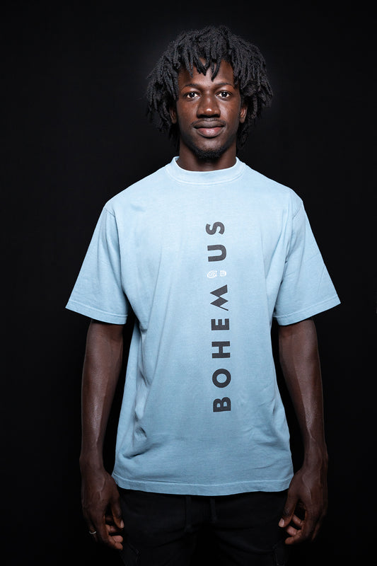 CAMISETA CELESTE BOHEMIUS VERTICAL