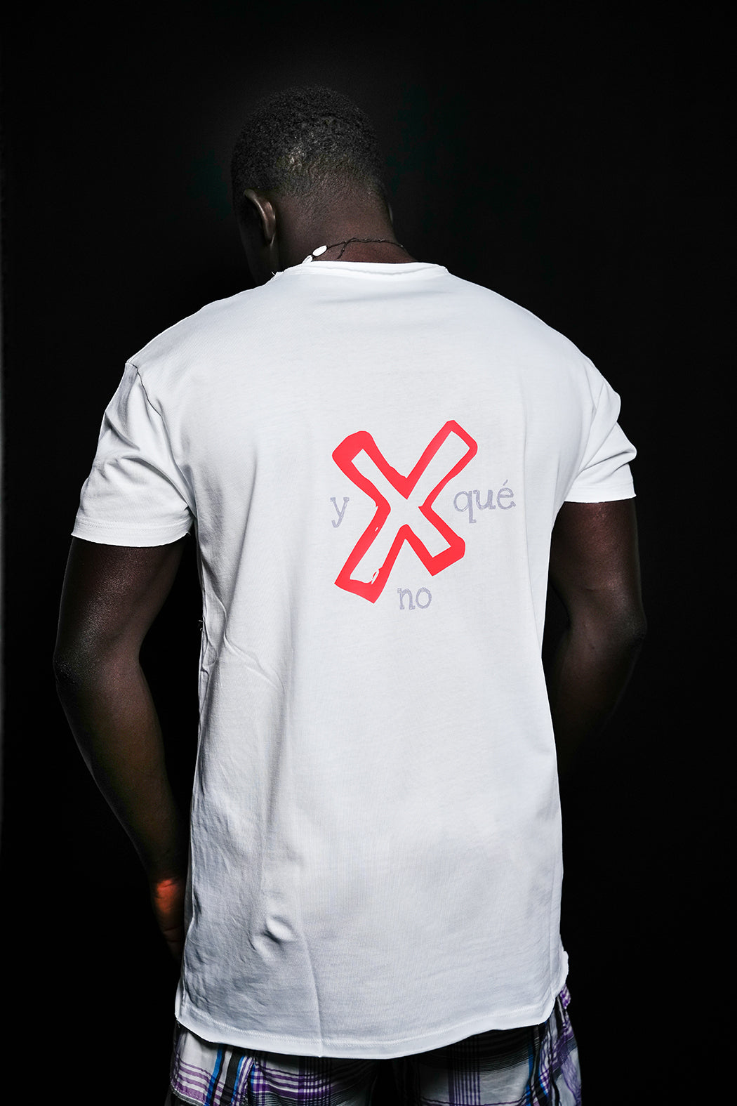 CAMISETA BLANCA  "Y X Q NO" BOHEMIUS