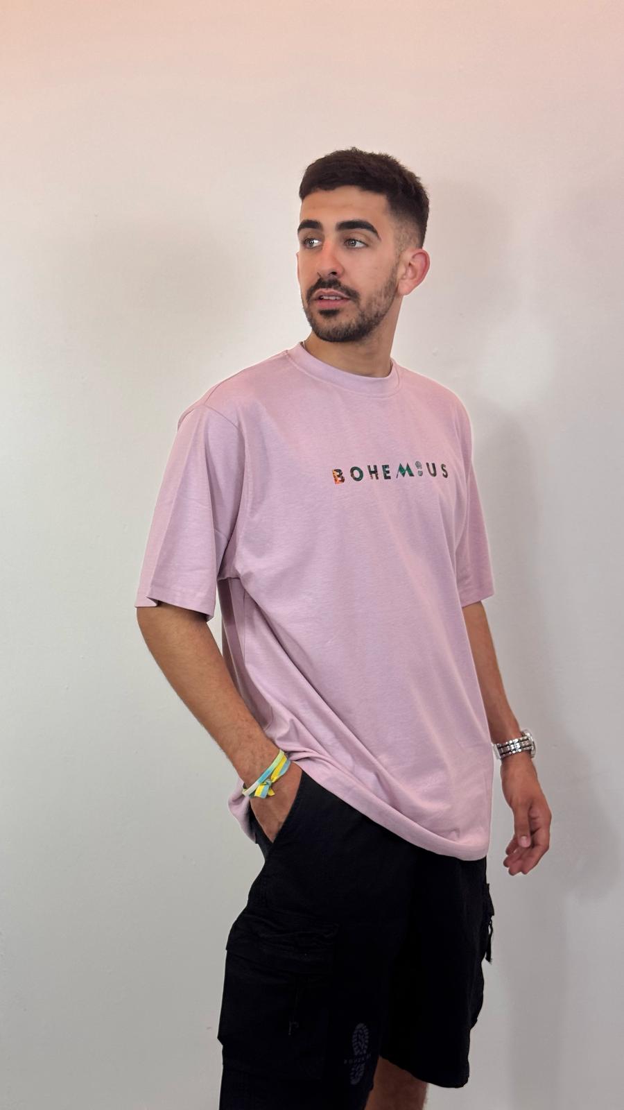 CAMISETA CORTA MALVA HUELLA VALLE DEL GENAL