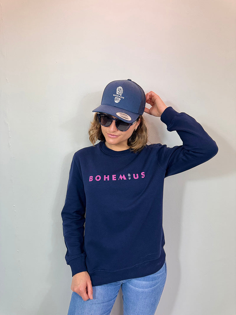 SUDADERA SIN CAPUCHA  DEJA HUELLA