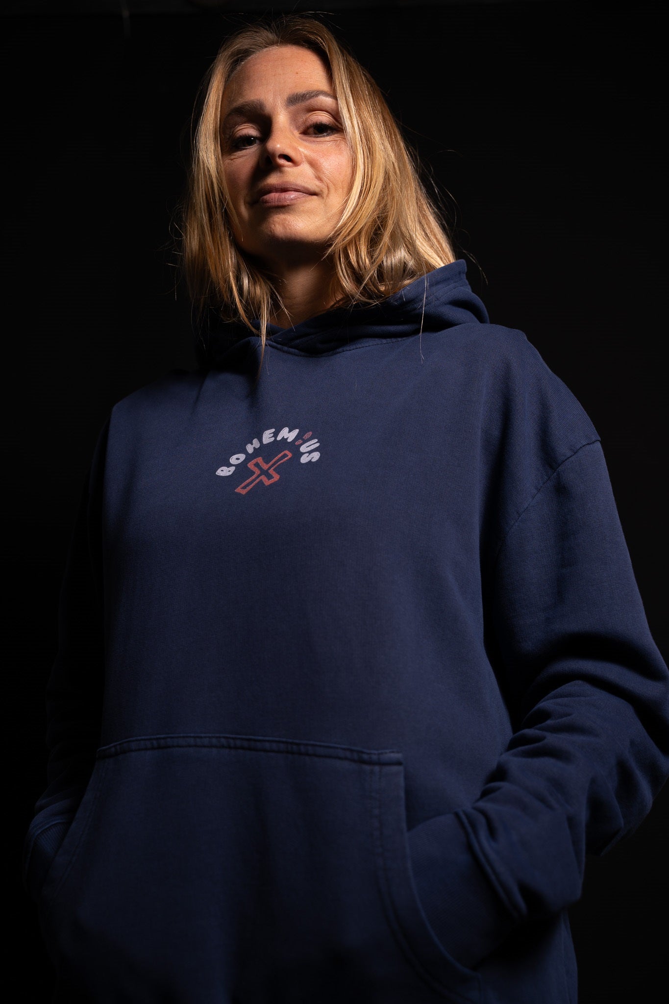 SUDADERA  CON CAPUCHA A.MARINO GLOBO