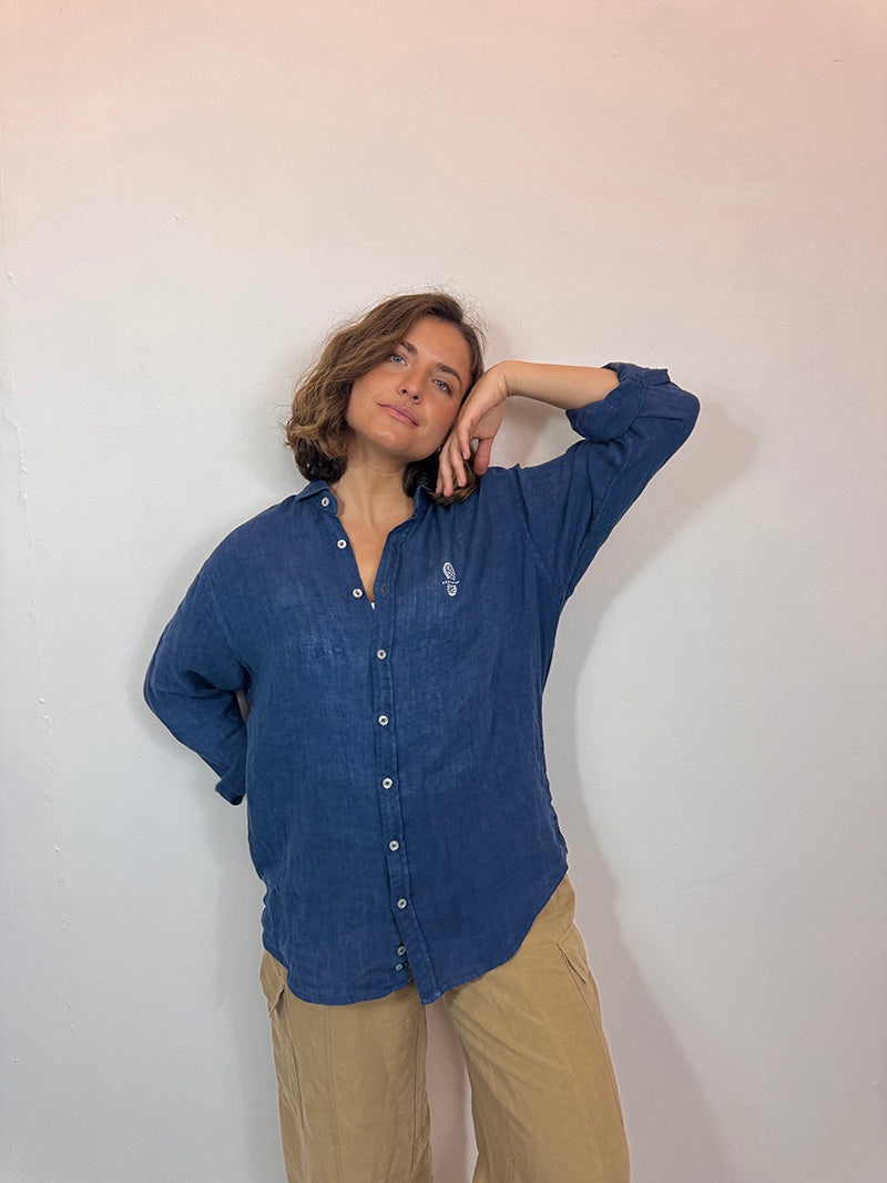 CAMISA LINO  "DONDE SUMES" BOHEMIUS