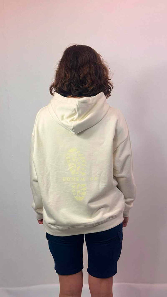SUDADERA  BLANCA CON CAPUCHA  PREMIUM