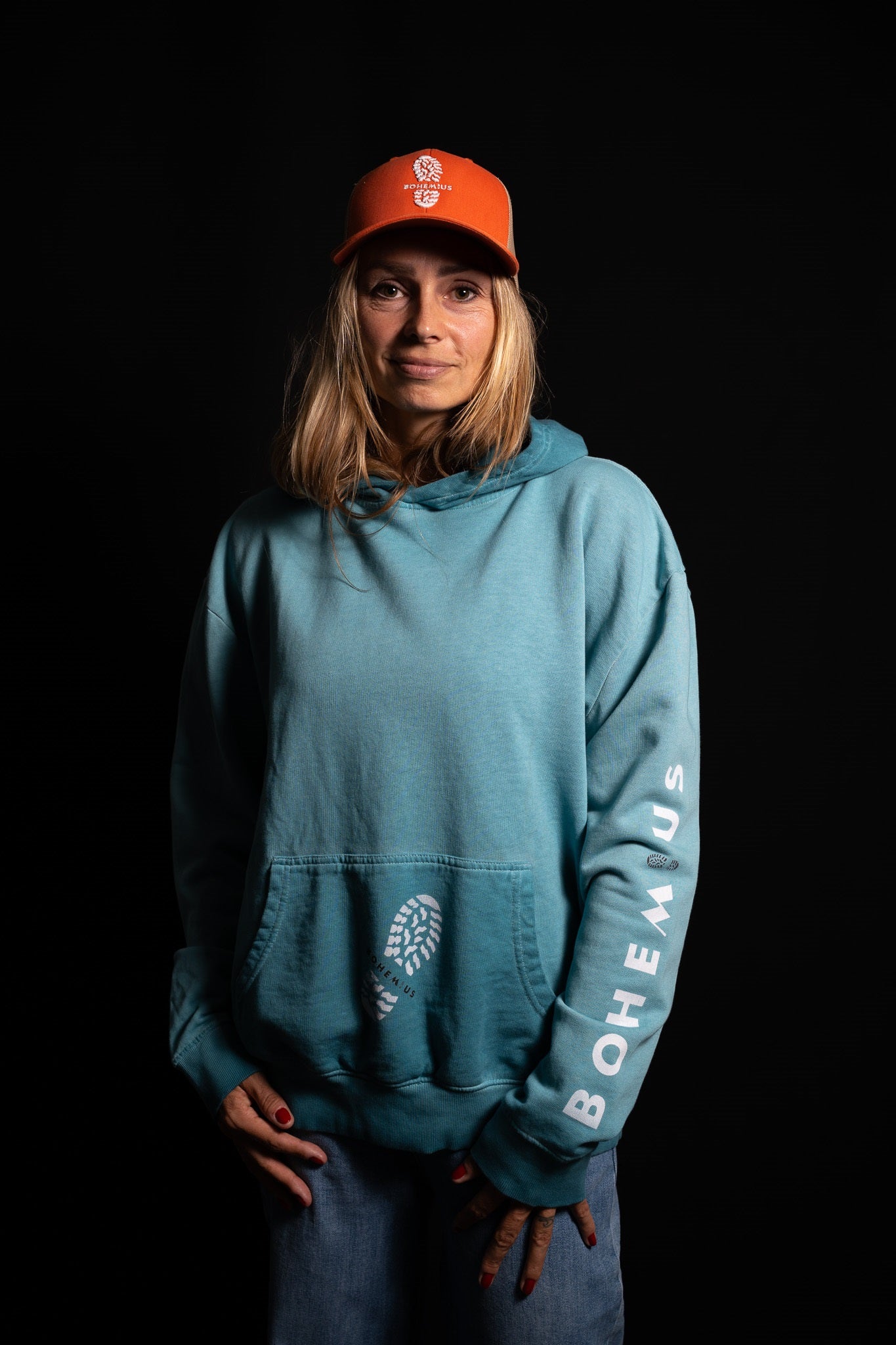 SUDADERA VERDE AGUA BOHEMIUS ALWAYS UP