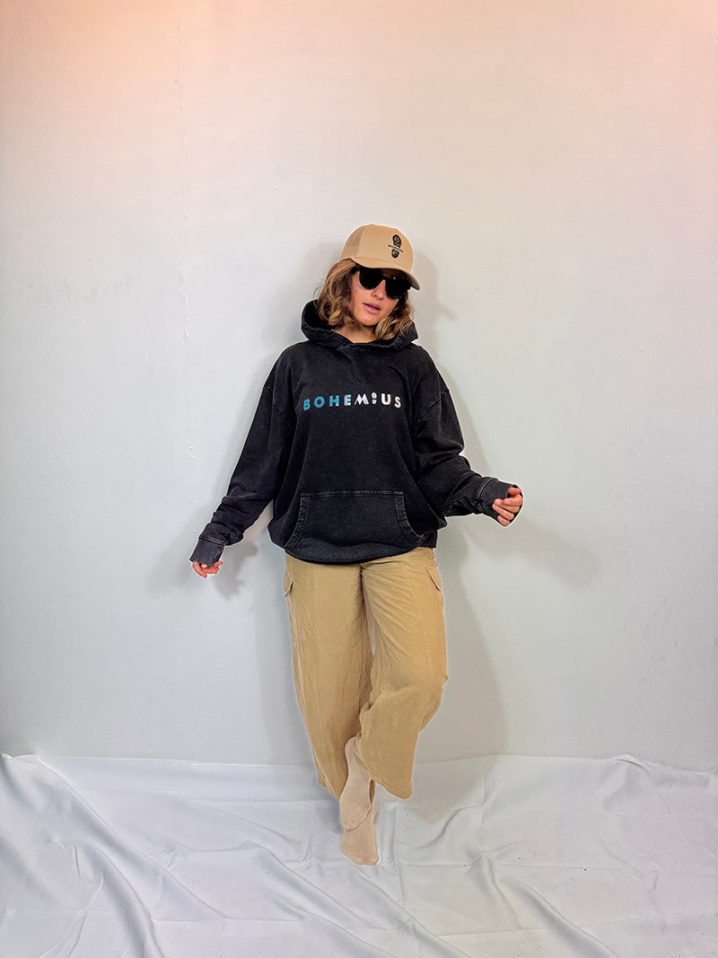SUDADERA CAPUCHA BOHEMIUS DEJA HUELLA