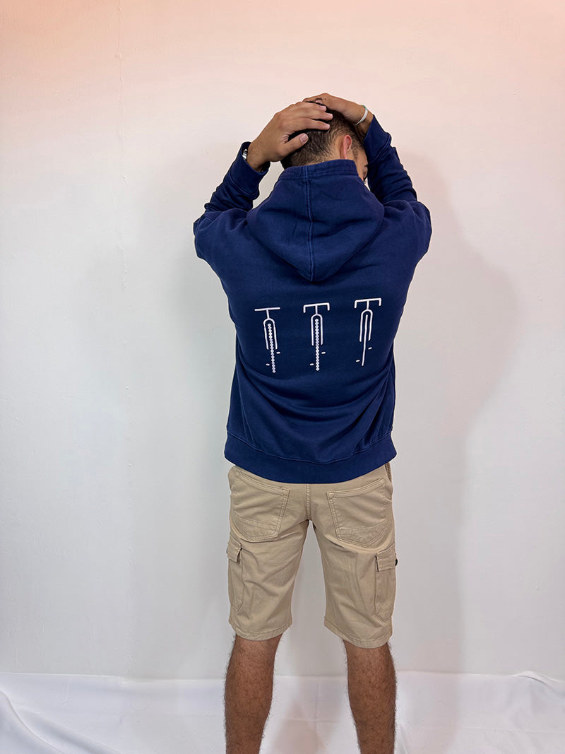 SUDADERA CAPUCHA BOHEMIUS CICLISMO