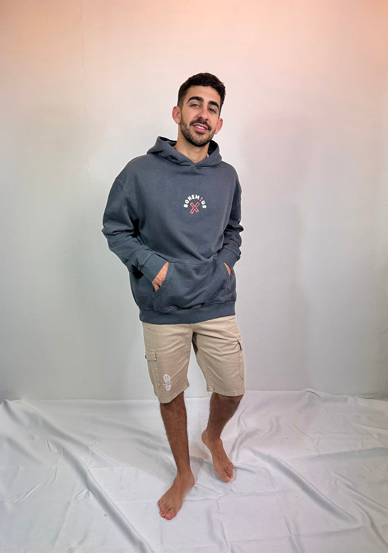 SUDADERA CAPUCHA  BOHEMIUS GLOBO