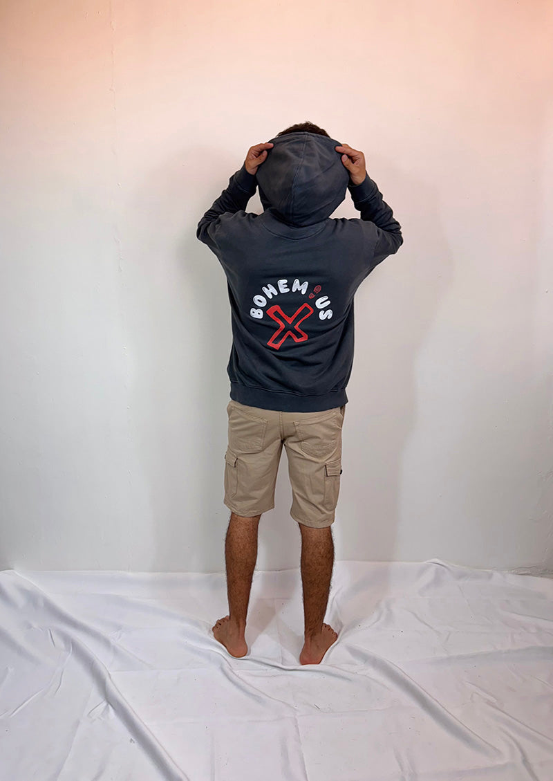 SUDADERA CAPUCHA  BOHEMIUS GLOBO
