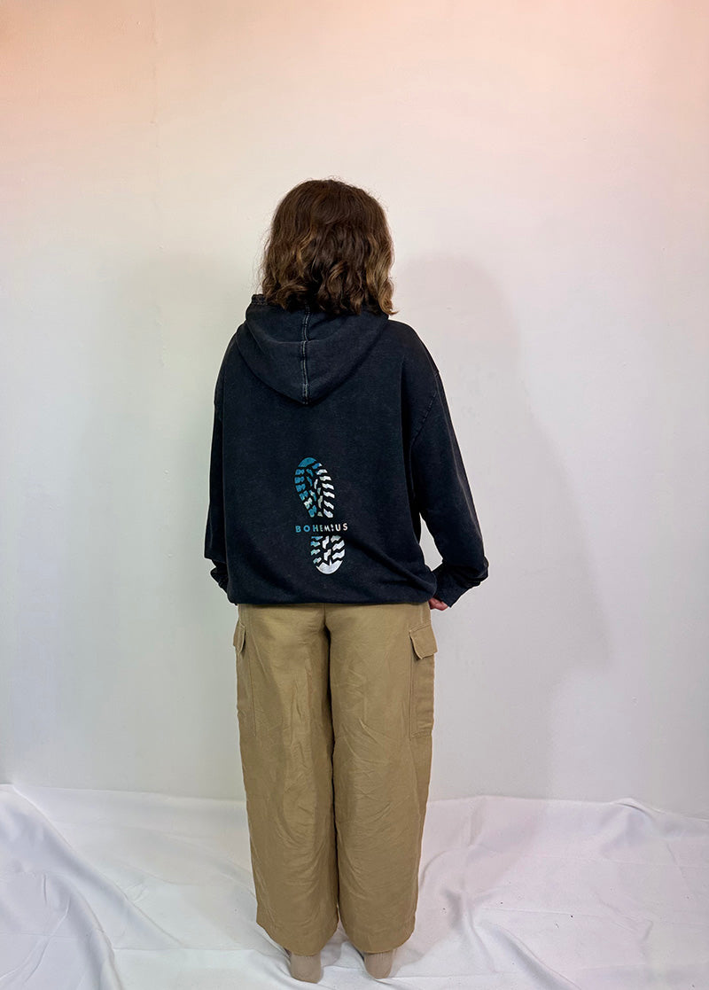 SUDADERA CAPUCHA BOHEMIUS DEJA HUELLA