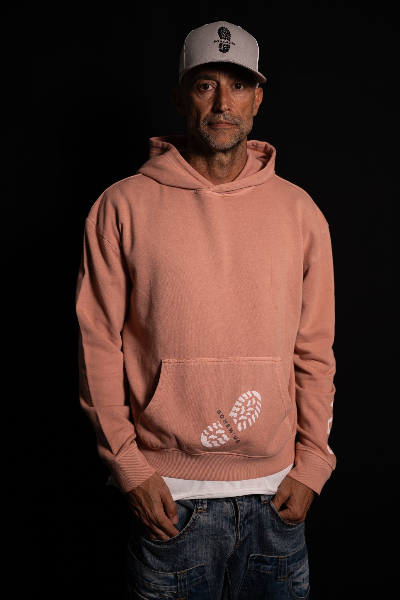 SUDADERA SALMON ALWAYS UP