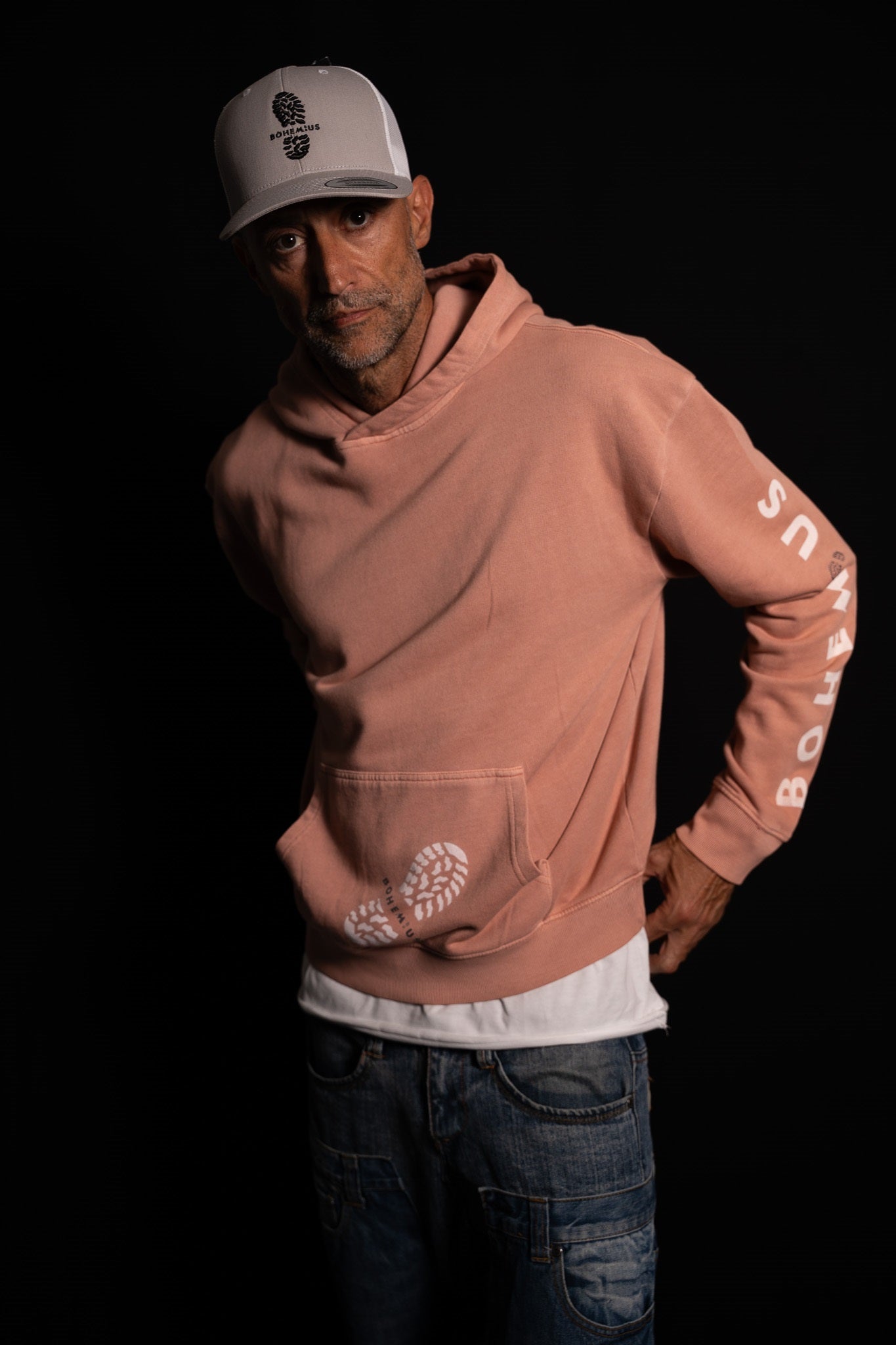 SUDADERA SALMON ALWAYS UP