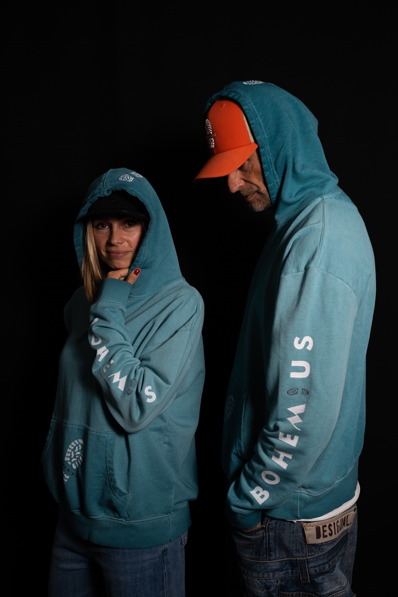 SUDADERA VERDE AGUA BOHEMIUS ALWAYS UP