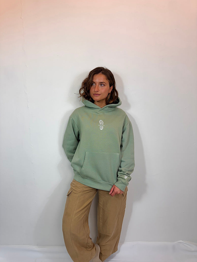 SUDADERA CAPUCHA BOHEMIUS CORAZON HUELLA DACTILAR