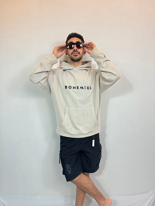 SUDADERA CLASICA CON CAPUCHA  BOHEMIUS