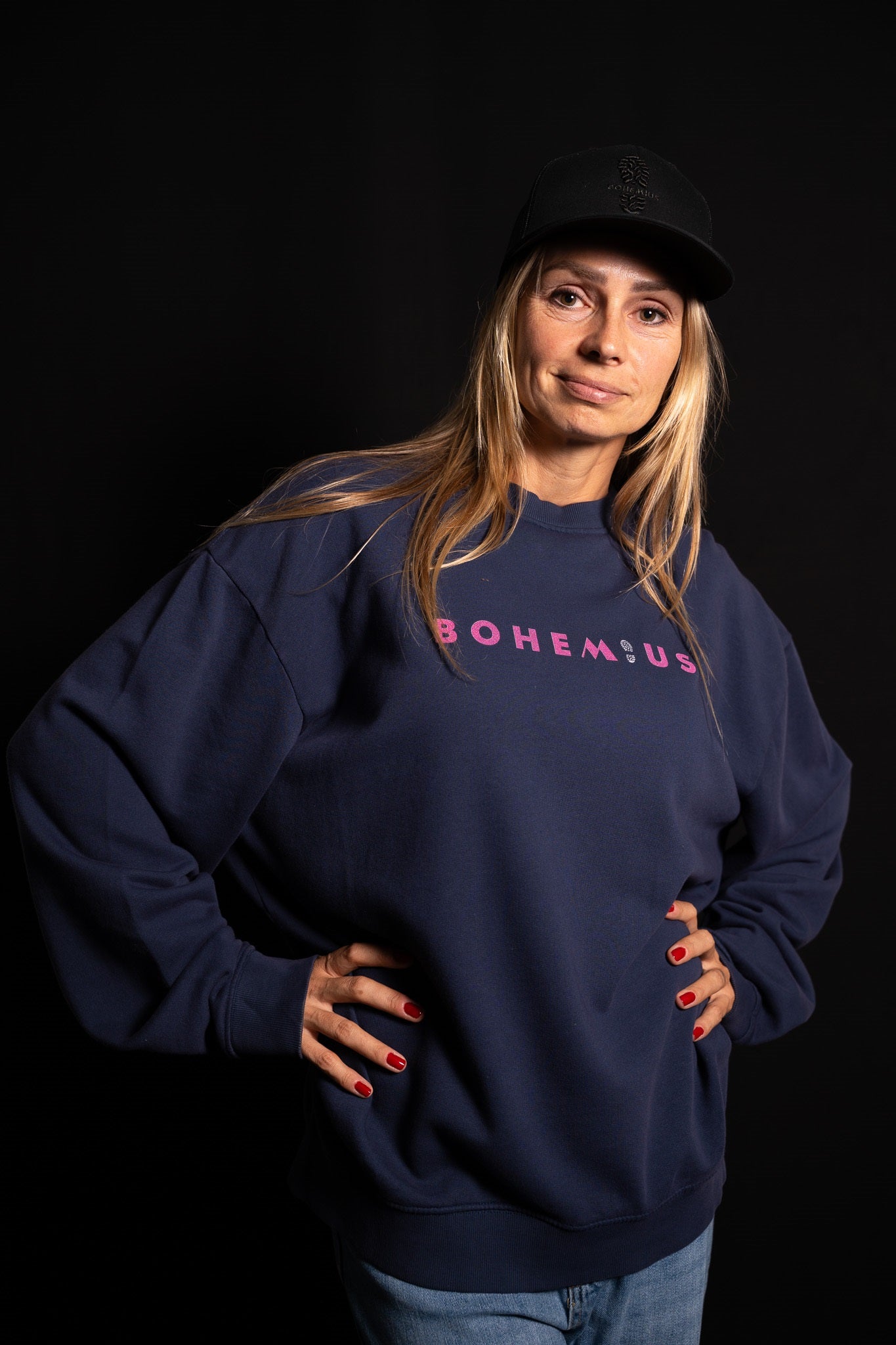 SUDADERA SIN CAPUCHA  DEJA HUELLA