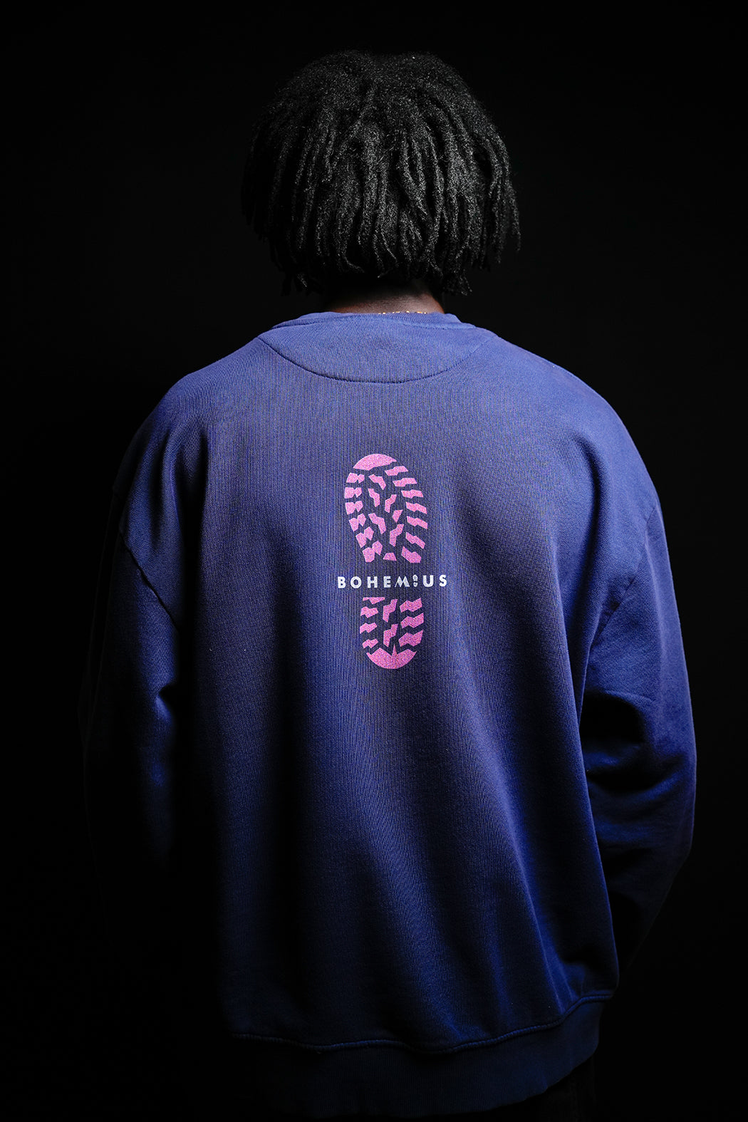 SUDADERA HUELLA OVERSIZE BOHEMIUS