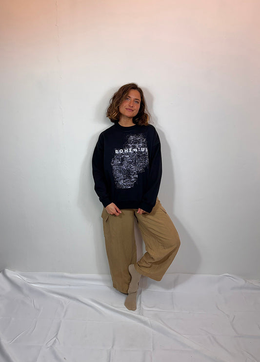 SUDADERA  BOHEMIUS HUELLA EN MURO