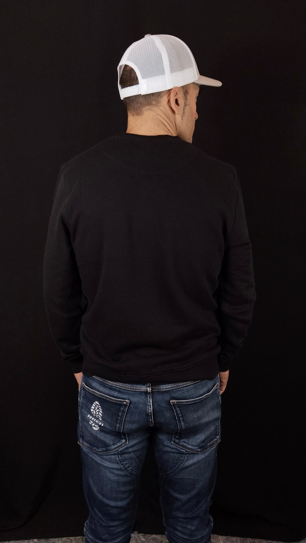 SUDADERA NEGRA BOHEMIUS 33 GRIS
